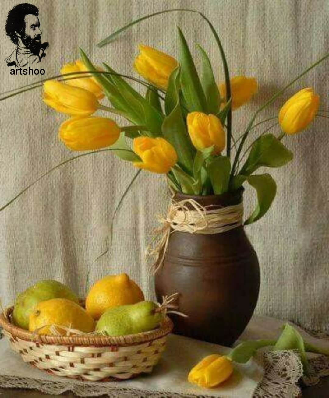 آموزش نقاشی رنگ روغن